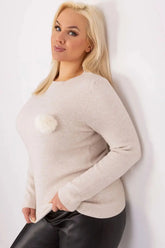 Factory Price skin-friendly viscose womens sweater  Adomoo